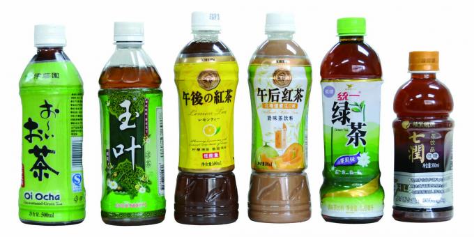 Двустранен автоматичен апликатор за етикети за минерална вода