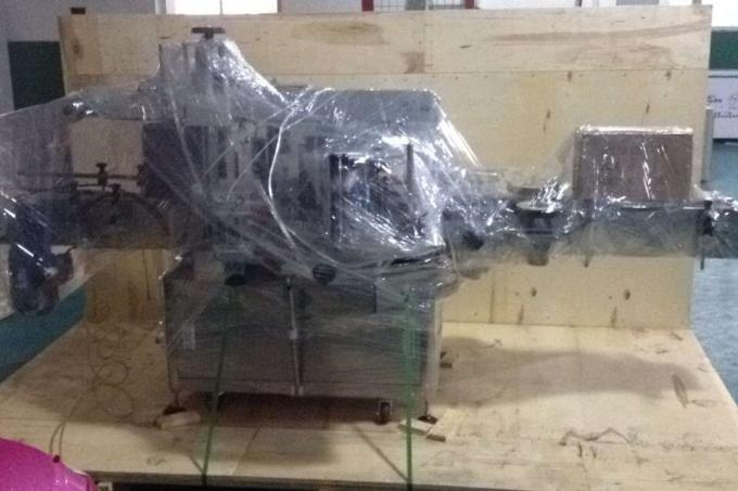 Машина за етикетиране на флакон Opp от алуминиева сплав за кръгла бутилка, индустриална машина за етикетиране