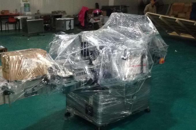 Машина за етикетиране на флакон Opp от алуминиева сплав за кръгла бутилка, индустриална машина за етикетиране