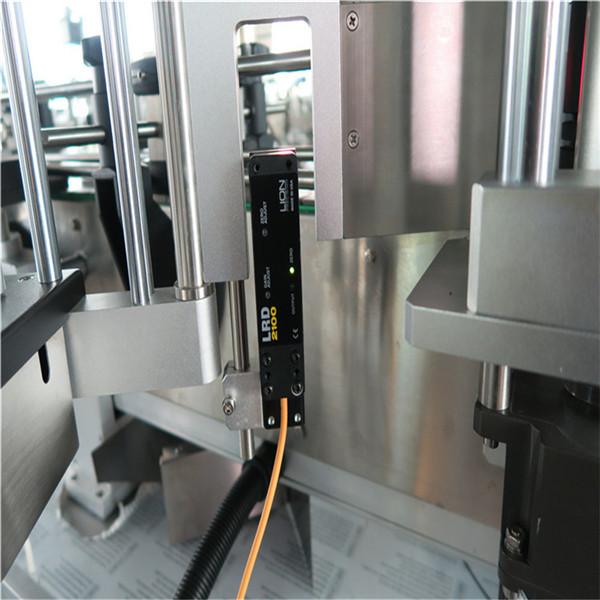 Автоматична машина за етикетиране на бутилки Rond за напитки / ежедневни химикали