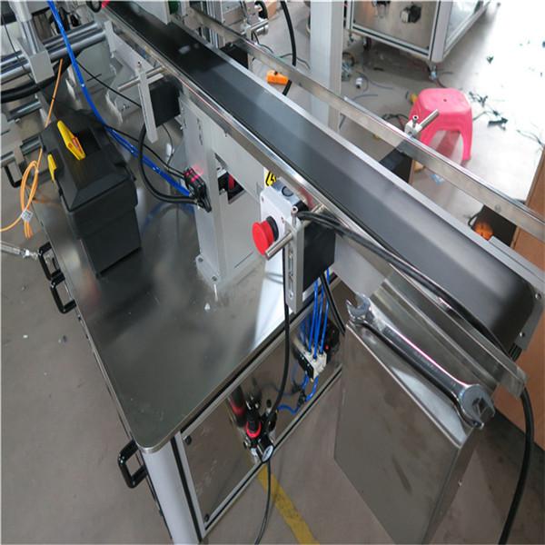 Пълна автоматична машина за етикетиране на квадратни бутилки увива около 3000-5000B / H