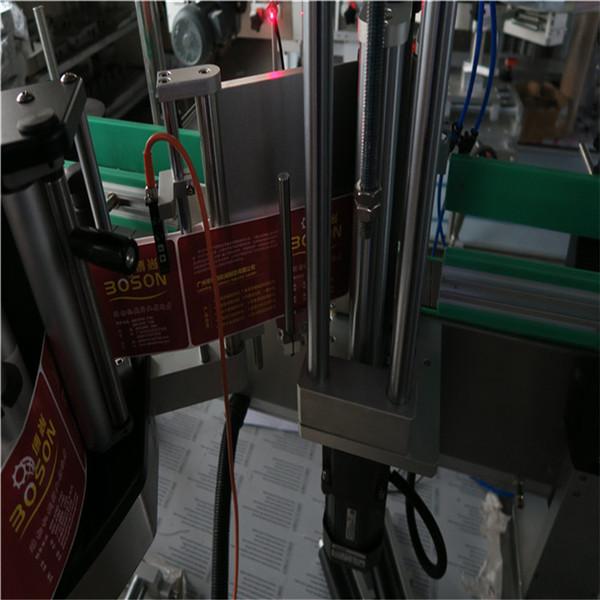 Автоматична двустранна машина за етикетиране на бутилки, лепило за етикети, стикер, шампоан, вино