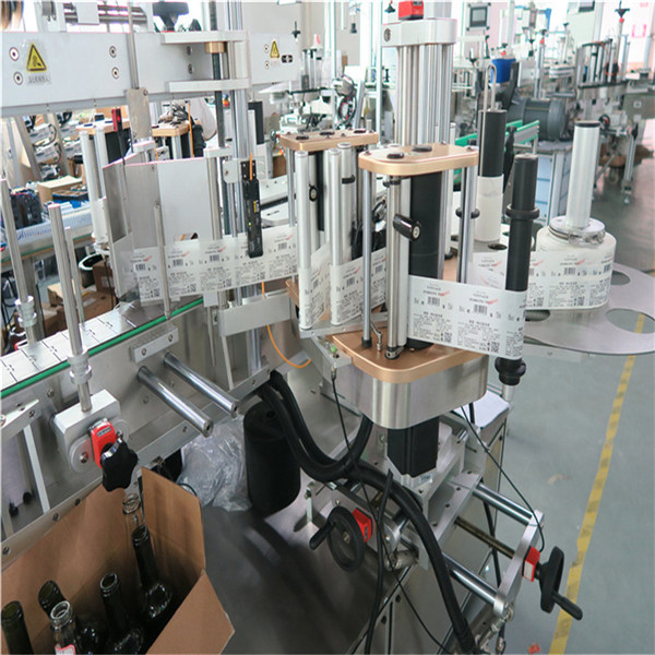 Машина за етикетиране на бутилка за вино Стикер Оборудване за апликация на етикети