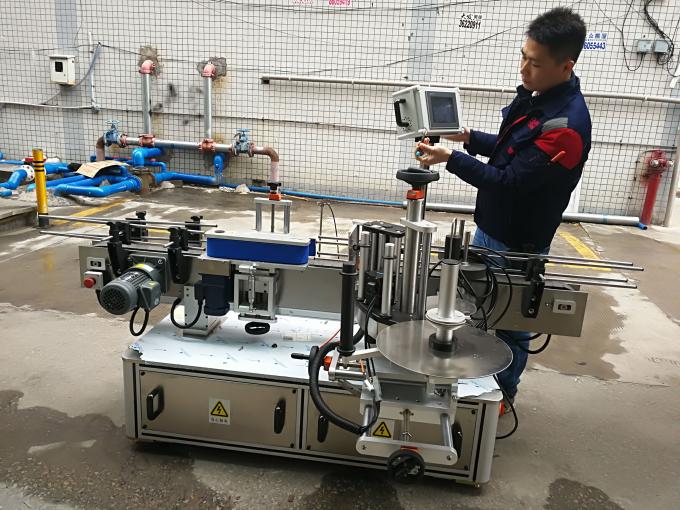 Пълна автоматична машина за етикетиране на стикери с кръгла бутилка (тип колан)