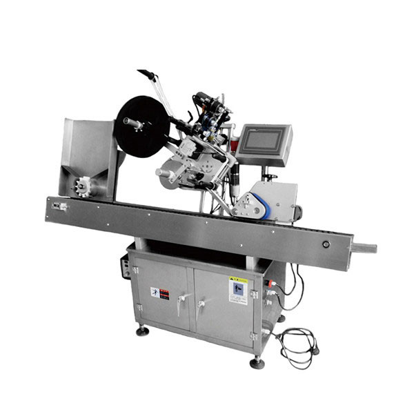 Високоскоростна самозалепваща се стикер машина за етикетиране на флакон с кръгла бутилка