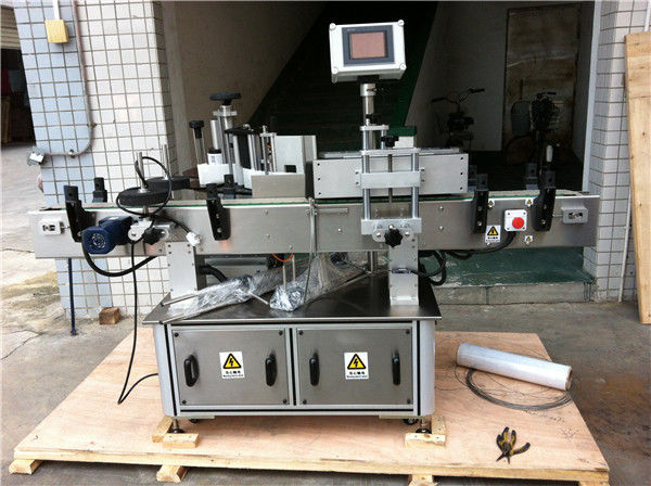 Машина за етикетиране на стикер за кръгла бутилка с плодове / зеленчуци за питейна индустрия