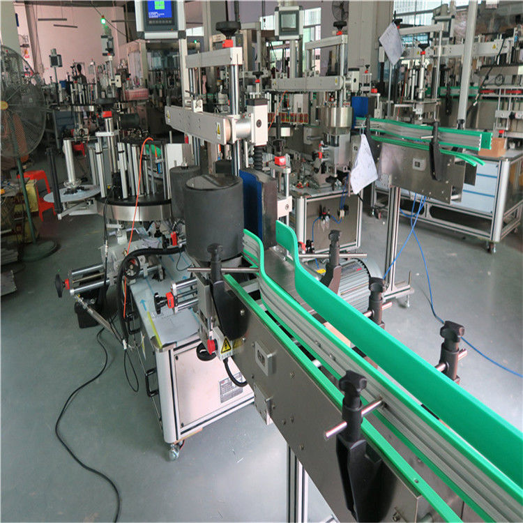 Китай Двустранен самозалепващ се стикер бутилка етикетираща машина 190 мм височина Макс доставчик