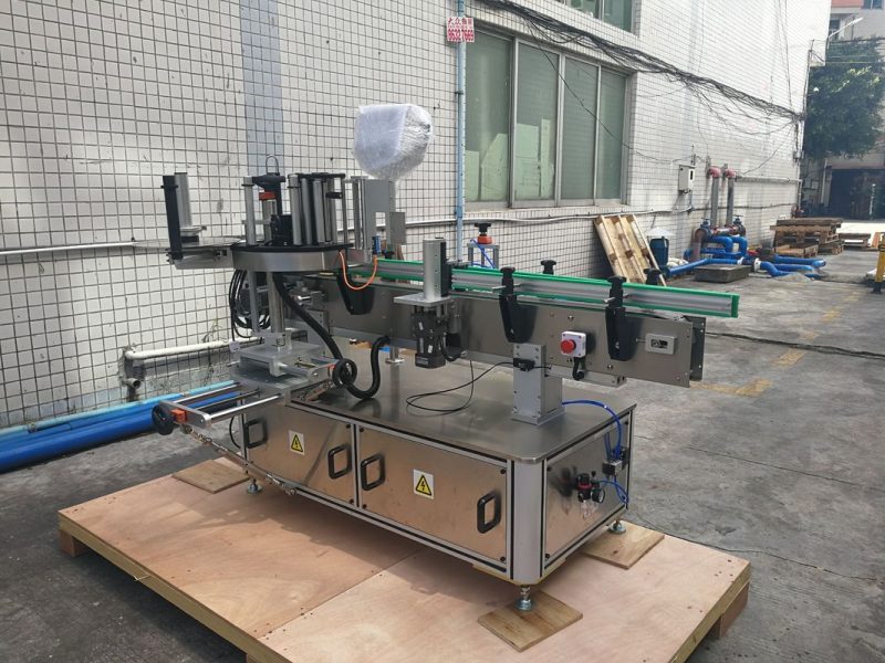 Китай Самозалепваща се автоматична машина за етикетиране на стикери с кръгла бутилка PLC контролира доставчика