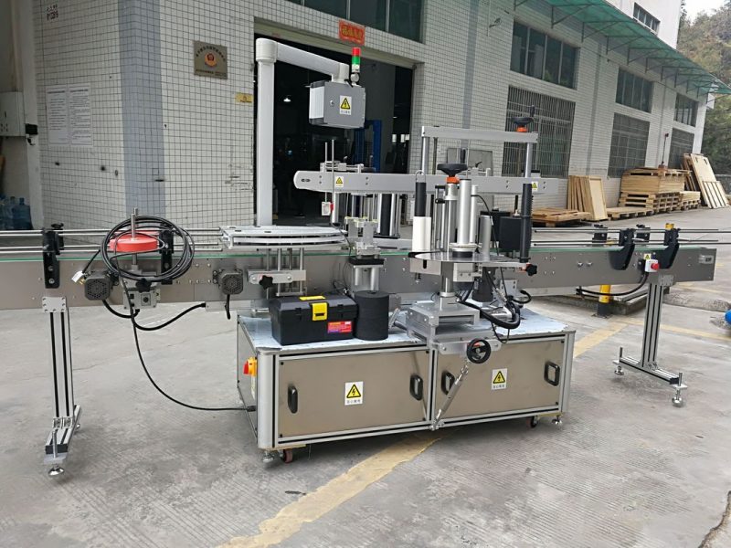 Китай Пълна автоматична машина за етикетиране на стикери с ъгъл на кашон 220V 50HZ 1200W